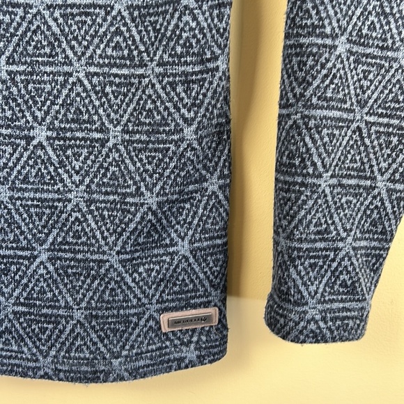 Merrell Men’s 1/4 snap Kolchak Pullover geometric design size large - Picture 4 of 10